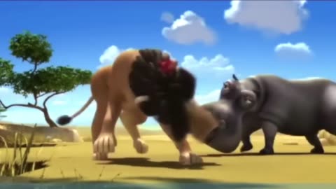tiger cartoon fanny video/शेर कॉमेडी कार्टून वीडियो /#cartoon#comady#memescartoon