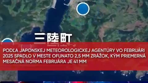 JAPONSKO - MONITORING KLIMATICKÝCH UDÁLOSTÍ - 26.2.-4.3.2025 2.část