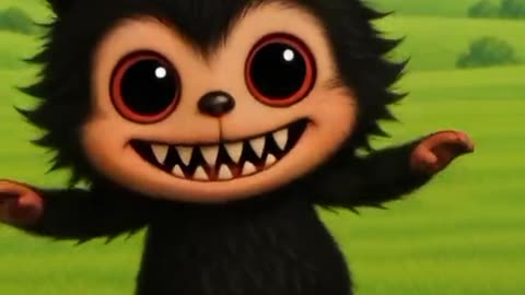 Monstruito Adorable: ¡No te asustes! 😄👹