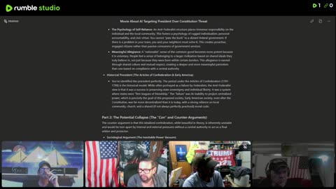 A.I. Debate Federalist Vs. Anti Federalist