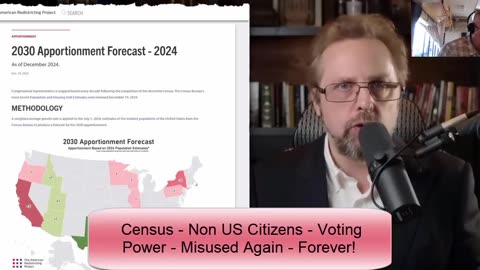 Trumps New EO - Makes US Census Real and Powerful for Many States - 8-7-25