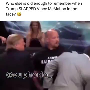 Trump face slap moment