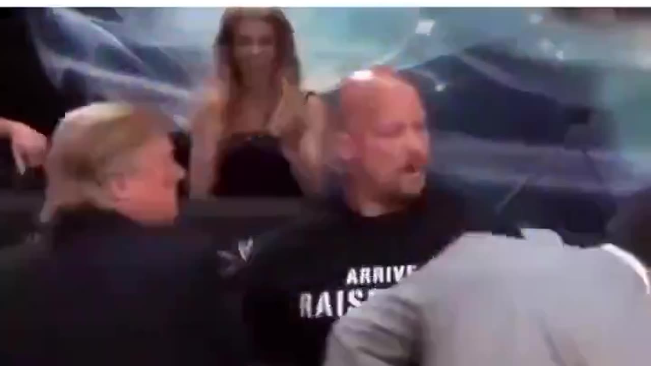Trump face slap moment