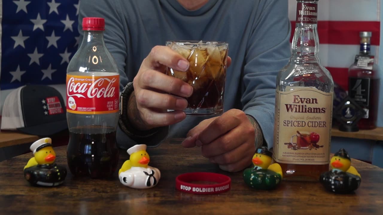 Don Austin - Evan Williams Spiced Cider Whiskey & Coke Orange Cream