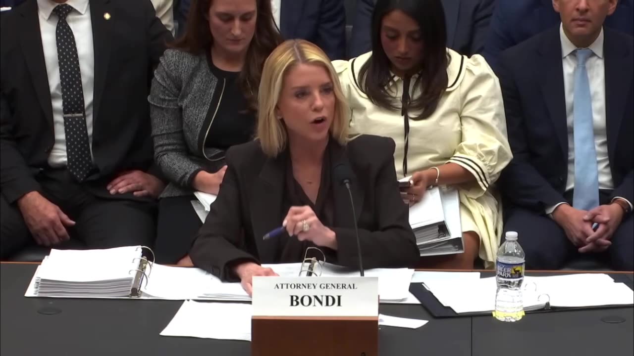 'Don't ever accuse me!' Pam Bondi melts down after Dem busts her for 'lying under oath'