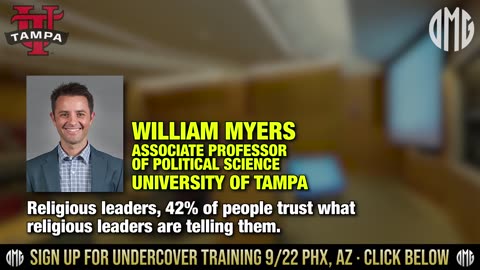 University of Tampa Professor Caught on Tape Slamming Americans Who Pray For President Trump