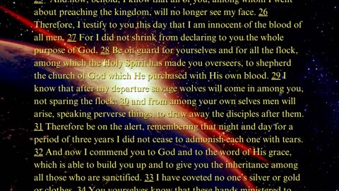 Christian Meme Video: Acts Chapters 20-21 (08/31/2025)