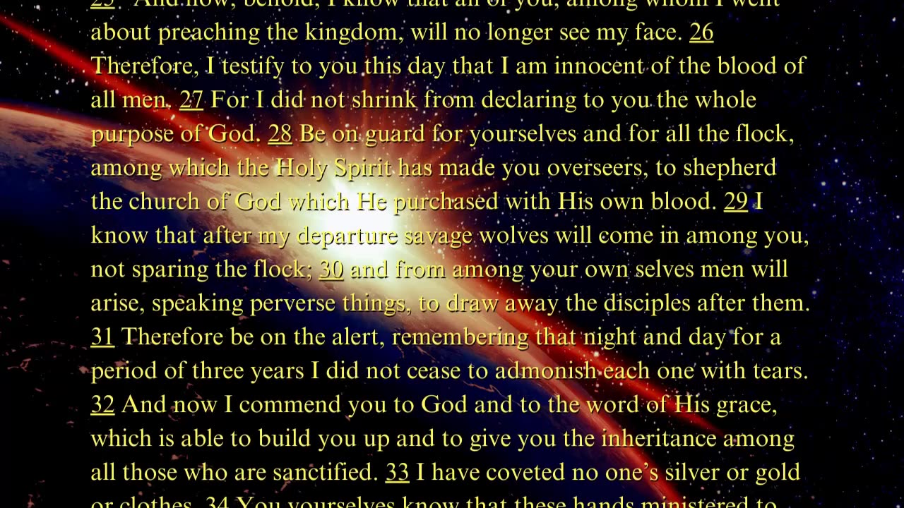 Christian Meme Video: Acts Chapters 20-21 (08/31/2025)