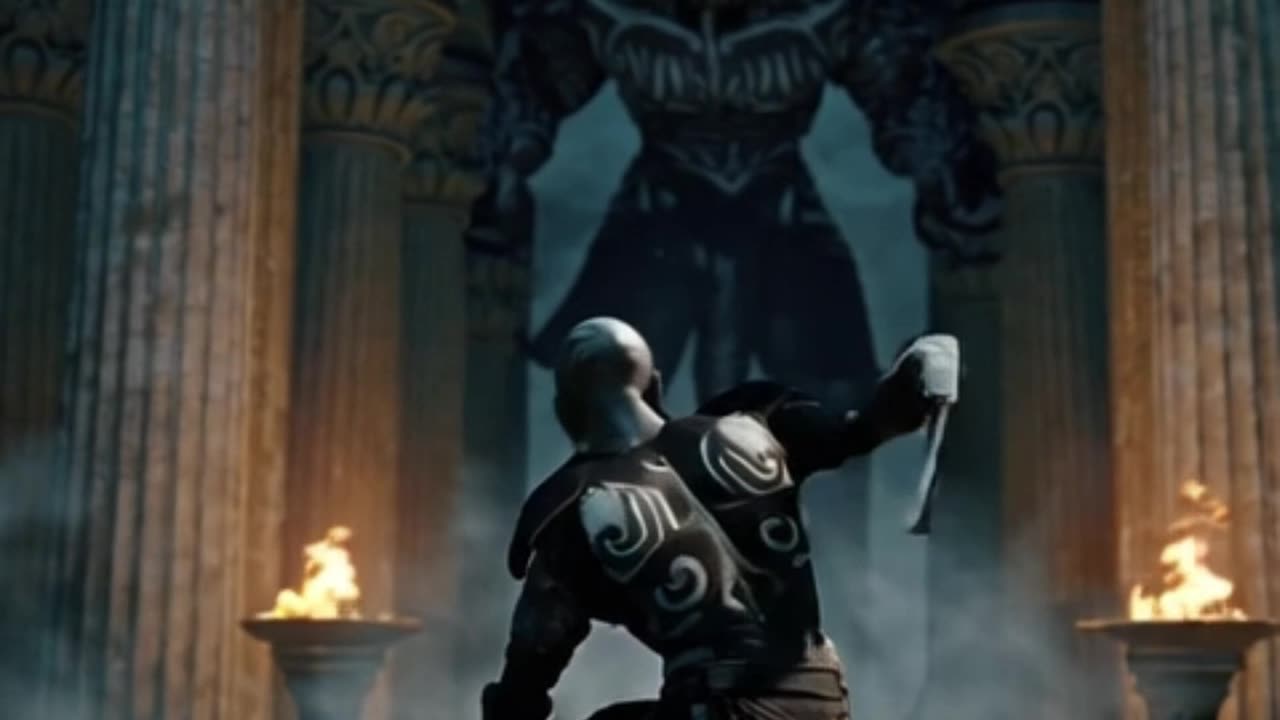 "Prince of Persia vs Dahaka | Cinematic Animation in Babylonian Ruins #shorts #princeofpersia