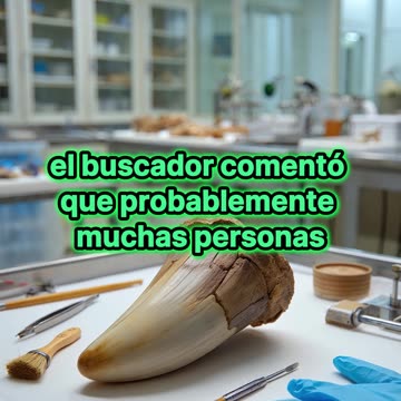 Encuentran un enorme diente de mamut en Alemania.