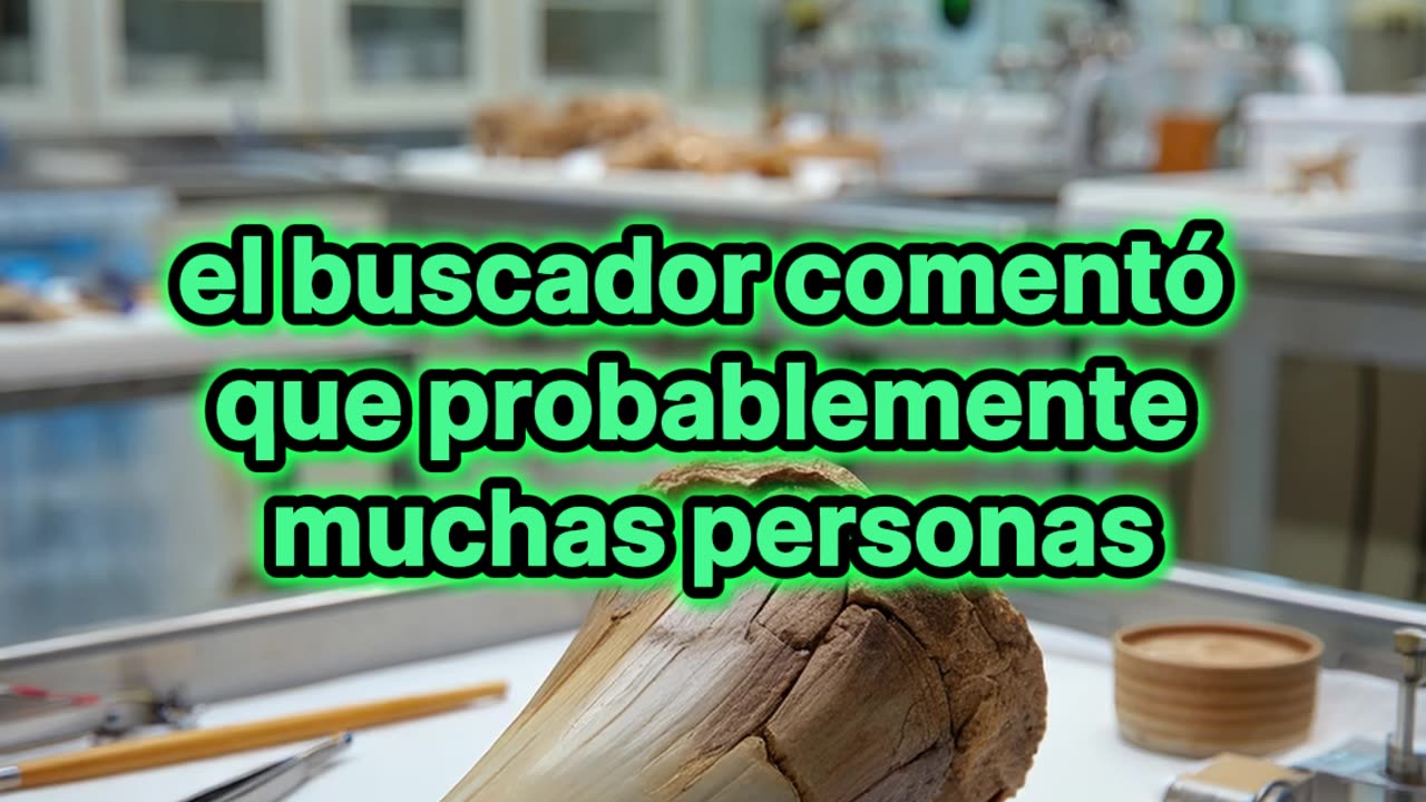 Encuentran un enorme diente de mamut en Alemania.