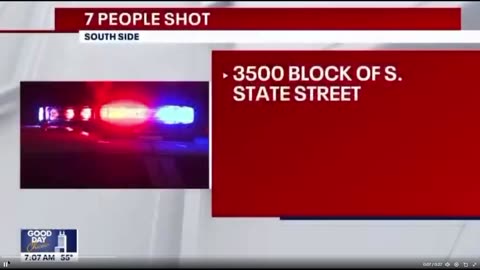 BREAKING: HUGE mass shooting overnight, 7 shot in a drive-by. Yes, Chicago....