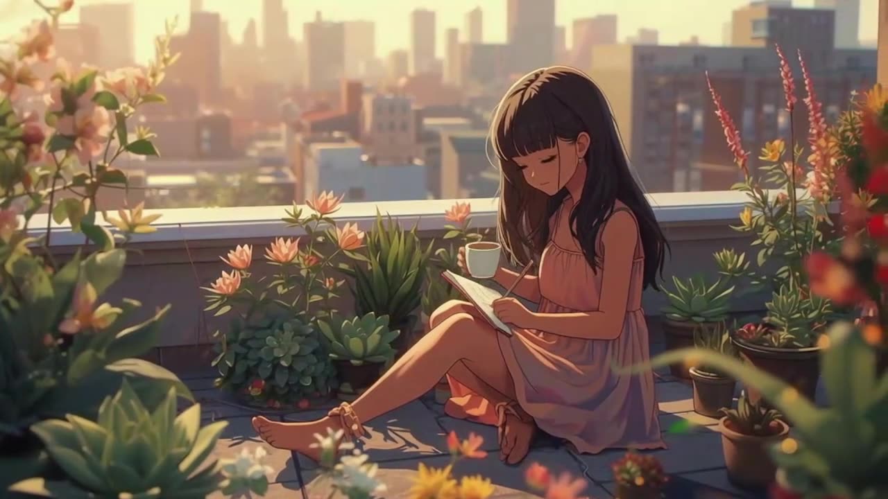 ✨ Lofi music to breathe & flow 🌿💨 – calm focus 🧘 ♂ ☕