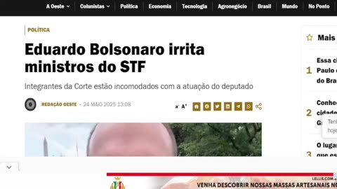 EDUARDO BOLSONARO FAZ BRASÍLIA TREMER!! GRANDE NOTÍCIA AGORA!! FUX ENVOLVIDO!!