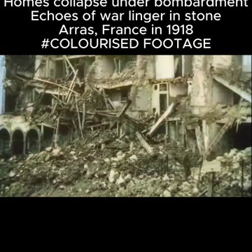 Battle of Arras village destruction