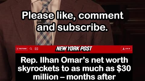 Ilhan Omar’s Net Worth EXPLODES to $30 Million