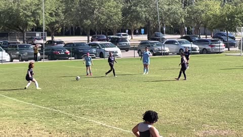 Blasian Babies Sister 2025 Youth Soccer Team Plays To A 0 - 0 Draw At An Away Game!