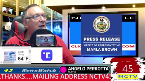 NCTV45 NEWSWATCH MORNING FRI SEPT 5 2025 WITH ANGELO PERROTTA