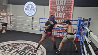 Joey sparring Chino 7/29/25