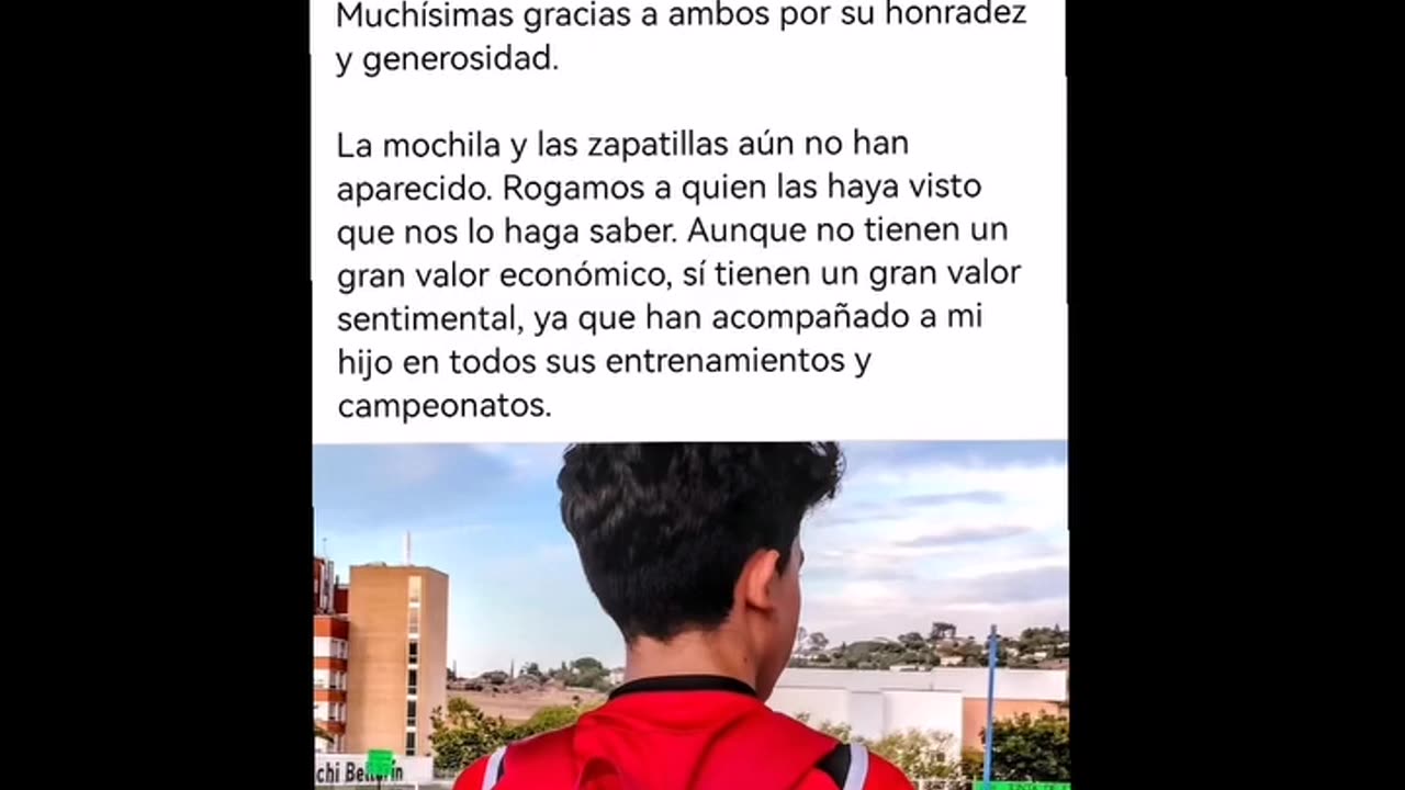 Roban una mochila a un adolescente en Cáceres (Extremadura, Spain, 13-8-25)