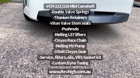 VY–VZ V8 Cam Packages! Unleash More Power with Revhigh’s Street Dominator!