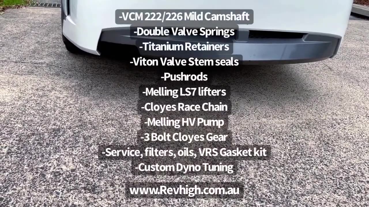 VY–VZ V8 Cam Packages! Unleash More Power with Revhigh’s Street Dominator!