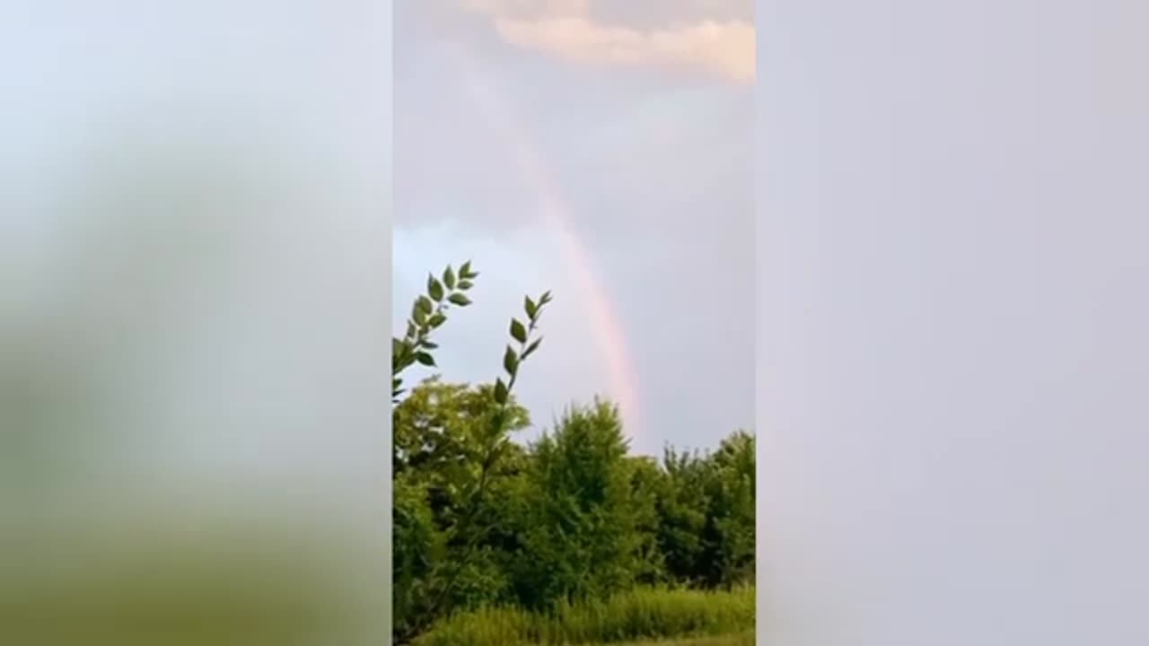 Scranton PA (2023): Rainbows 🌈🌈Storms &⚡Tornado Updrafts 🌪️YaHuWaH Works Despite Geo-Engineering!