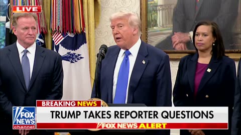 Reporter Asks Trump If He Will Order Investigation Into Nord Stream Pipeline Explosion