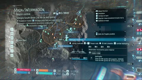 gameplay death stranding parte 8 recuperando materiales de las MULAS y repartos