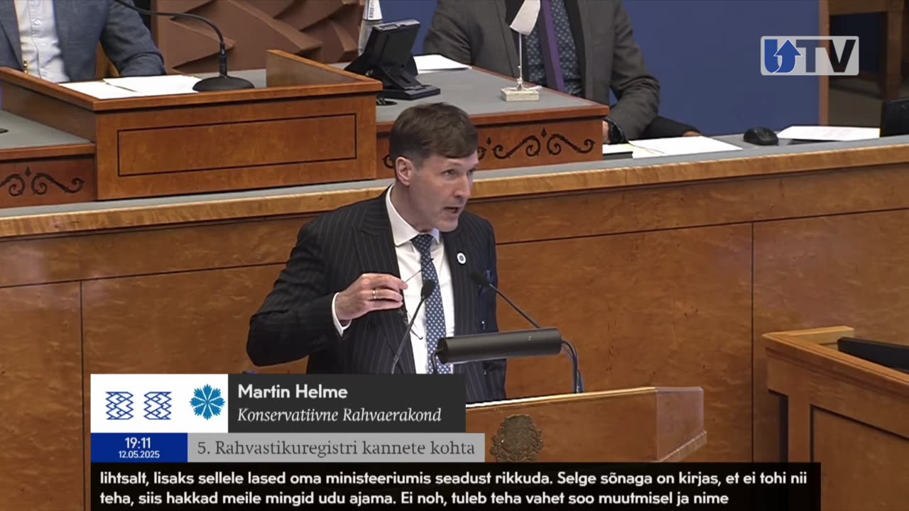 Martin Helme raju kõne: "Te lammutate normaalsust kogu oma tegevusega"