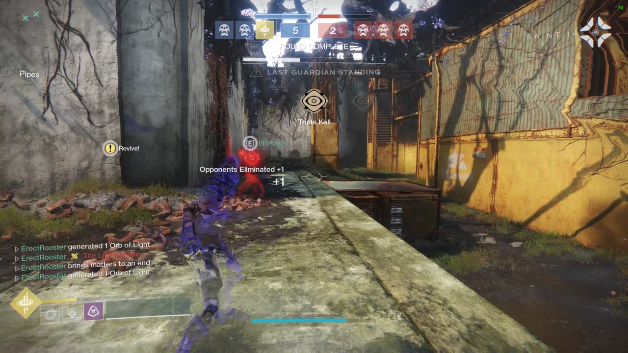 Destiny 2: spectral blade trials clutch