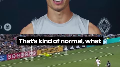Sebastian Berhalter says he "blacked out" when scoring against Inter Miami CF 😂