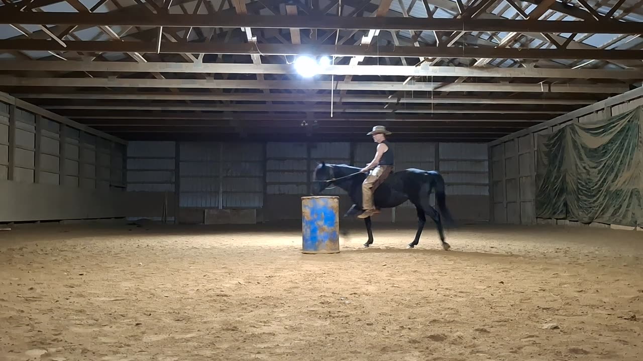 Stage 2 first ride. "Spaghetti Cowboy" Method.