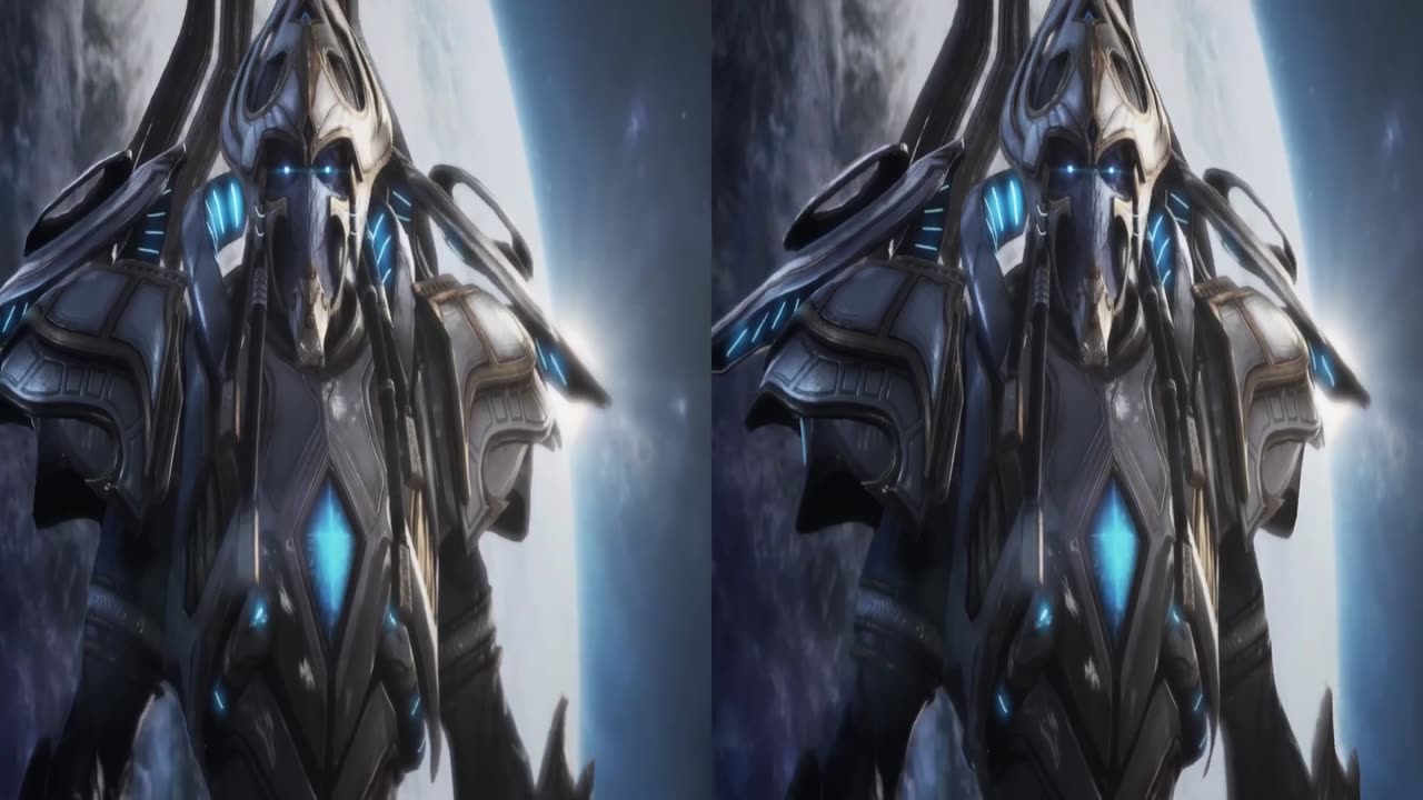 VR 3D Movie - Legacy of the Swarm | Starcraft 2