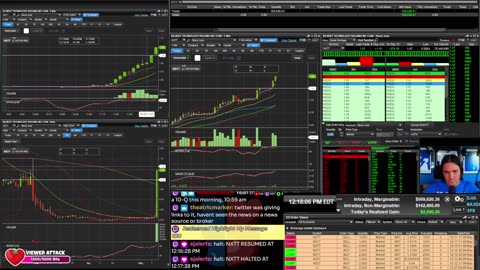 LIVE Day Trading the Stock Market