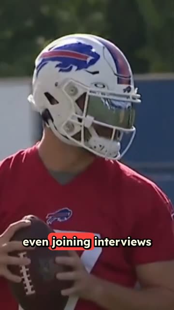 Josh Allen Helps Pick Bills Coach