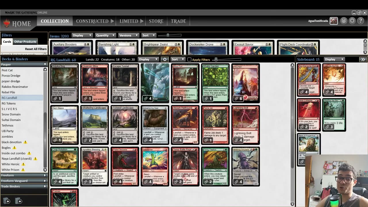 Killing with land drops! Gruul Landfall Aggro