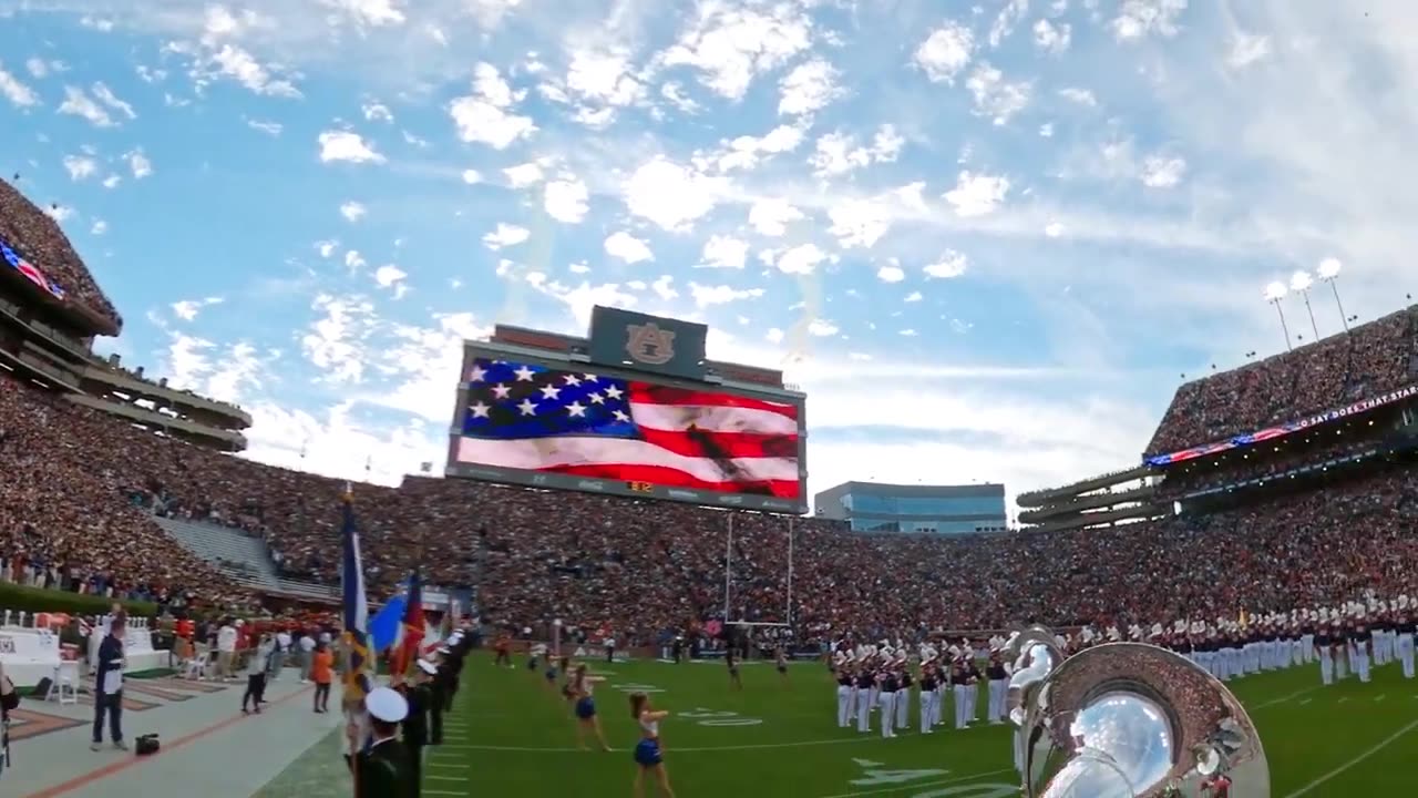 Auburn Tigers Marching Band | GoPro MAX2 POV