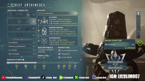 StaleRoti on Warframe