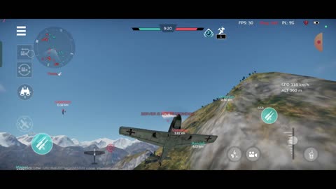 War Thunder German Tier 1 planes gameplay - Bf109, Hs123