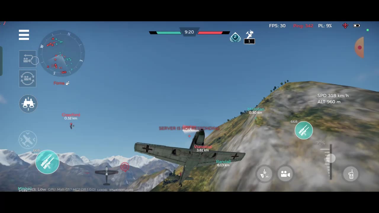 War Thunder German Tier 1 planes gameplay - Bf109, Hs123