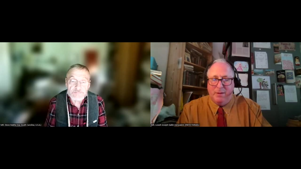 R&B Monthly Seminar: R&B Lost Tribes Fellowship (Episode #41B -- Monday, May 26th, 2025). ChairMAN: MR. Yair Davidiy (Jerusalem, ERETZ YISRAEL/Land Of Israel). SPEAKER: MR. Steve Mathe (Iva, South Carolina, U.S.A.)