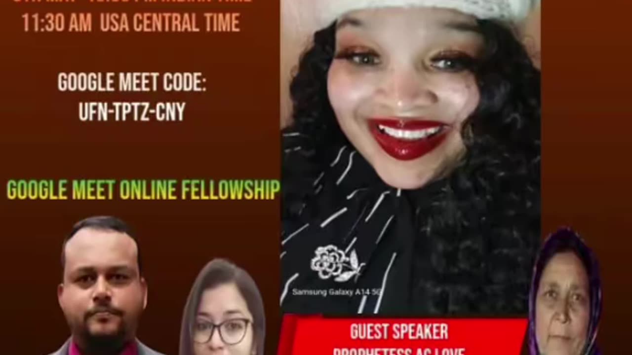 Join Us Tuesday at 11:30am central time for a Powerful move of God 🔥🔥