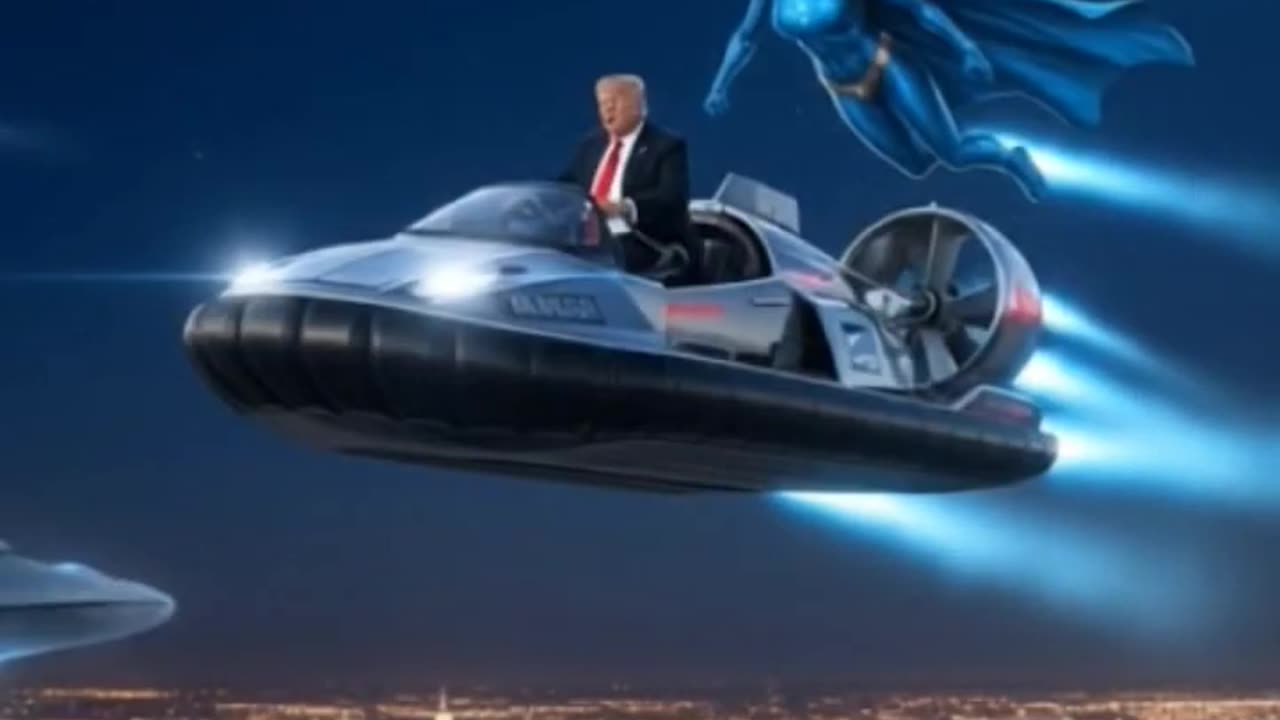 #TRUMP Goes into the FUTURE through a Time Portal to Meet President Barron Trump 3R