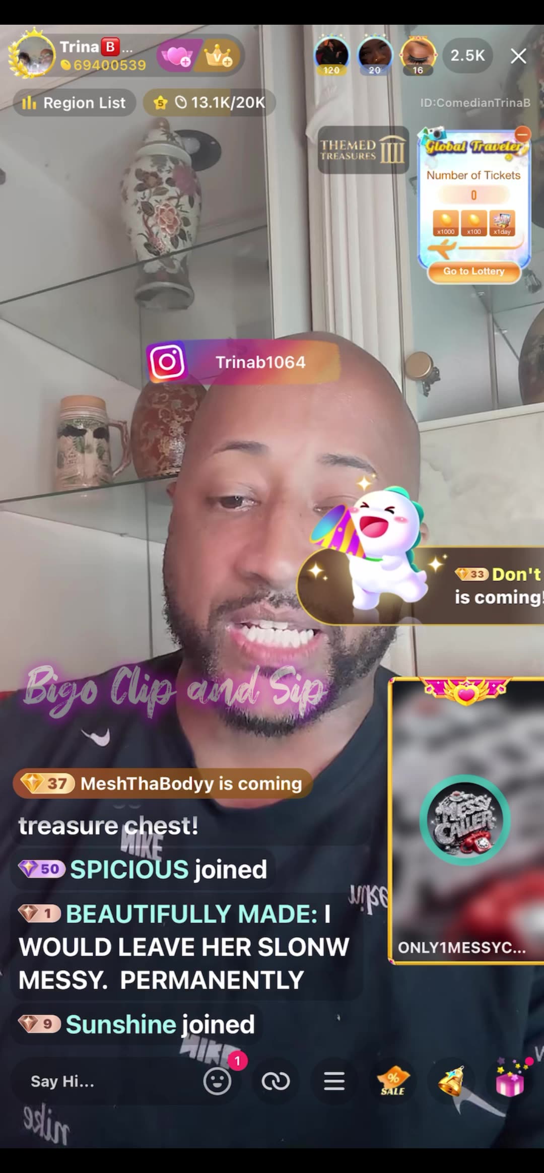 Compilation of TrinaB talking to FamGoNaturala son after arrest 5/8/25 #bigoclipandsip