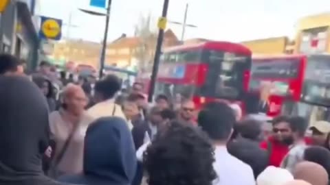 Probably the last Briton to survive in London's Islamic area.