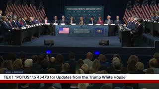 President Trump Participates in the Inaugural Pennsylvania Energy and Innovation Event