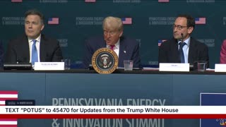 President Trump Participates in the Inaugural Pennsylvania Energy and Innovation Event