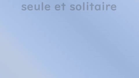 Personne qui est seule et solitaire - Huhito Fables-Version française Vol.38