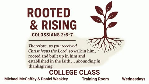 10/26/2025 PM Bible Study